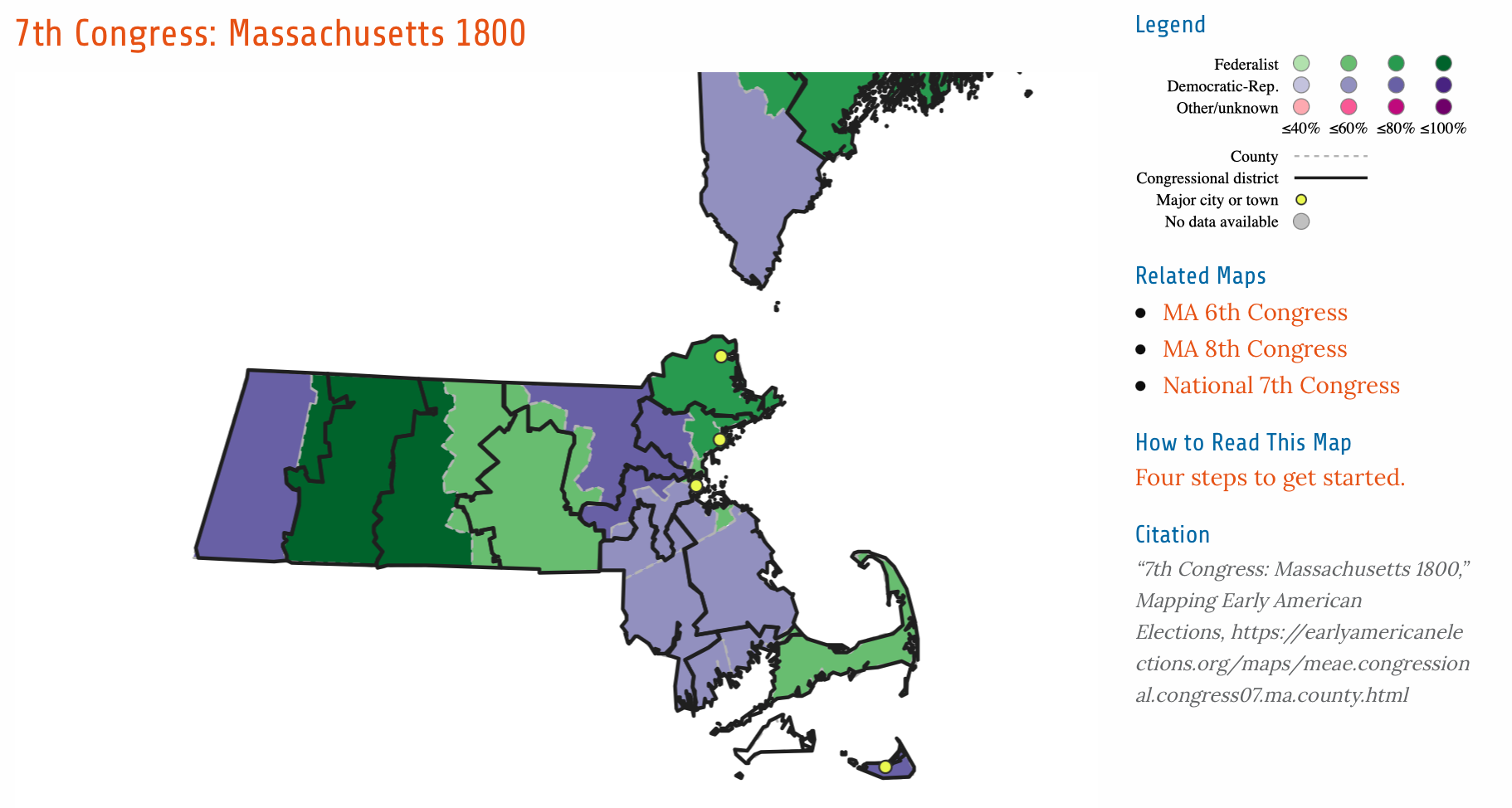 A map from Mapping Early American Elections.