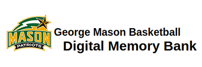 Logo for George Mason Basketball Digital Memory Bank