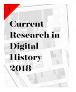 2018 Cover for Current Research in Digital History