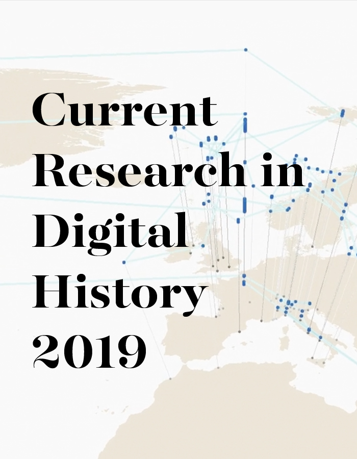 2019 Cover of Current Research in Digital History