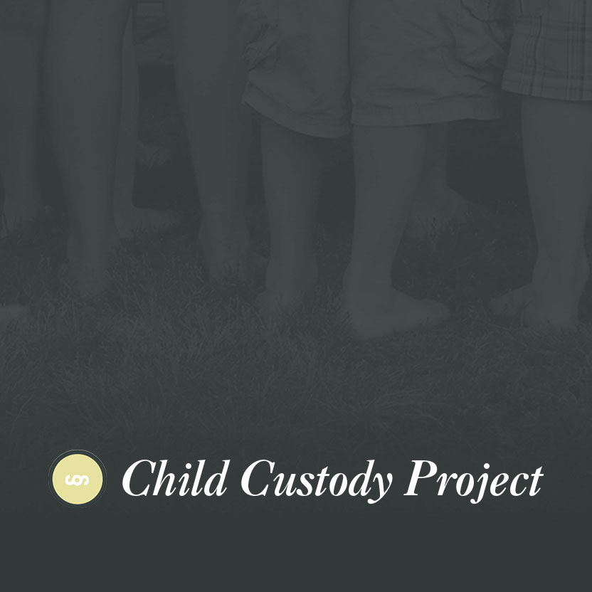 Logo for the Child Custody Project website.