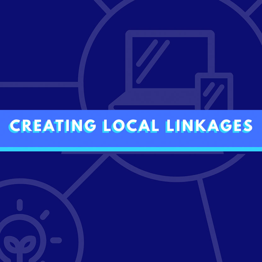 Logo for the Creating Local Linkages website.