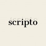 Logo for the Scripto website.