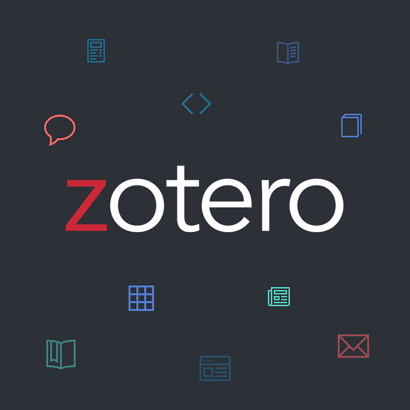 Logo for the Zotero website.